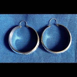 Sterling silver Hoop Earrings
